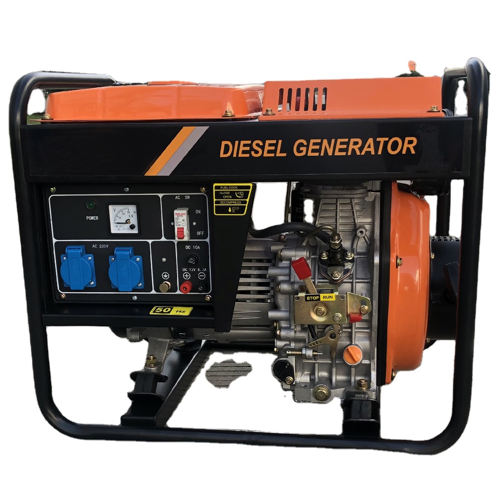 IP23 Protection Class 3000W 3500W 5000W Dynamo Diesel Generators for Residential