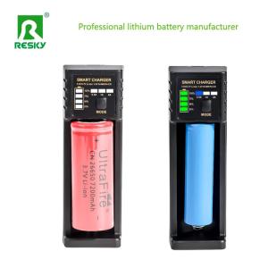 Quality Li-ion Rechargeable Battery Charger 1 Slot 5V 2A For 18650 26650 18500 Battery wholesale
