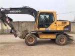 High Quality Original Used Excavator Volvo 145B Wheel Excavator