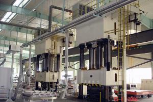 Quality SMC Basin Compression Molding Press Equipment Four Column Structure wholesale