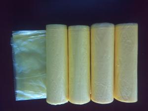 Quality HDPE 30 Liter Colored Garbage Bags ，Plastic High Density Trash Bags 450 * 500mm wholesale