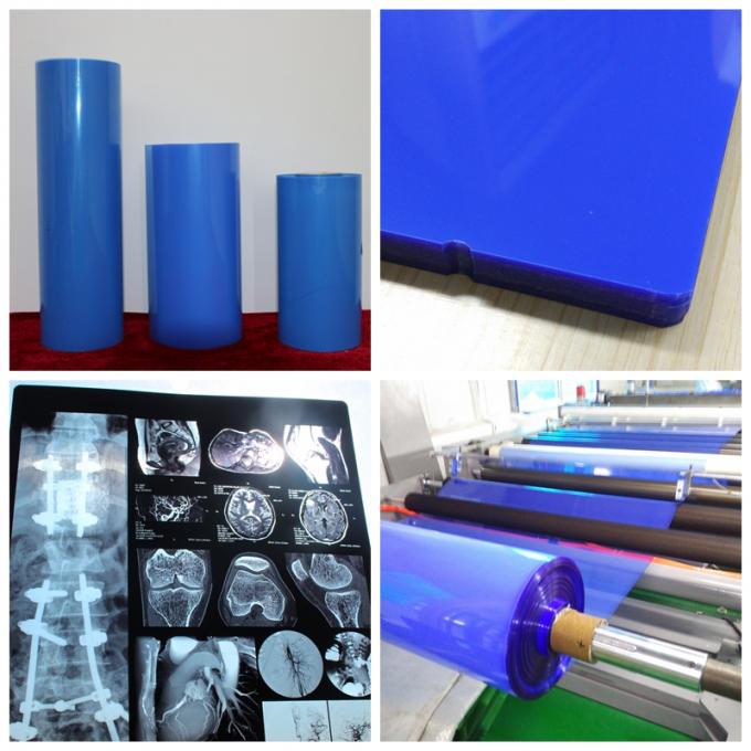 Blue White Base Medical X Ray Film 35x43CM 10x12 Inch X Ray Dry Film For Fuji Printer 0
