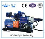 Mining Exploration Skid Mounted Anchor Drilling Rig MD - 100A