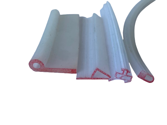 High Temperature Resistant Silicone Rubber Anti-collision Strip for Moulding Processing