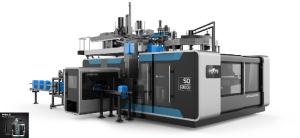 Quality High Speed 1 Gallon Rotary Blow Molding Machine Six Molds wholesale