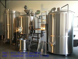 Quality Stainless Steel Fermenter Beer Brewing Equipment Tanks System Full Jacket/50L-1000L wholesale