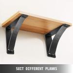 5mm Thickness Powder Coated Decorative Furniture Shelves Bracket for Items on