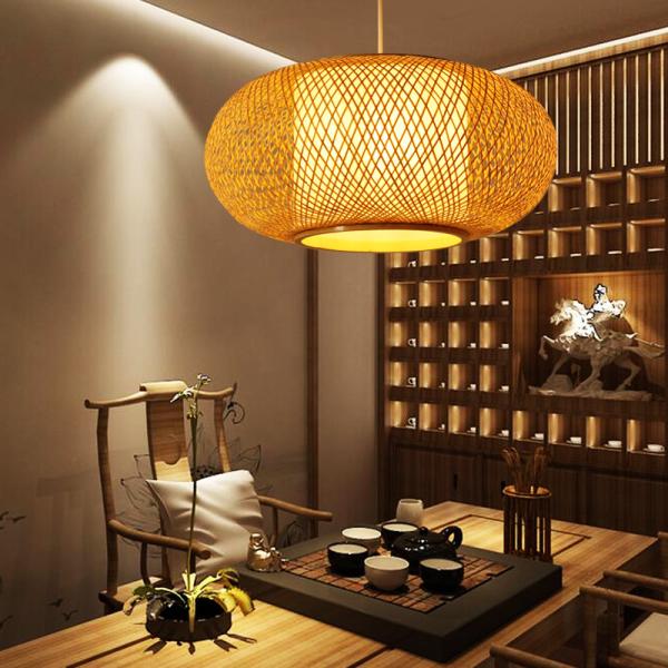 Timber pendant Lights For Indoor home Kitchen Restaurant Lighting Fixtures (WH