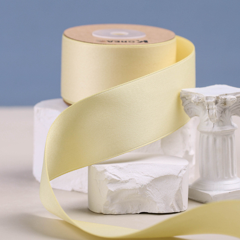 10mm-38mm*50y Polyester Cotton Ribbon Customized Color Cotton Ribbon