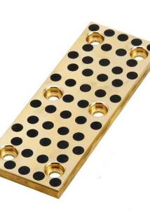 Quality SOLP Self Lubricating Bearings Bronze Type Sliding Plate Thickness 10mm wholesale