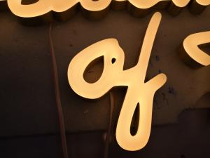 Quality 30mm Custom Pink Neon Sign Wall Mounted / Hanging 50000 hours Lifetime wholesale