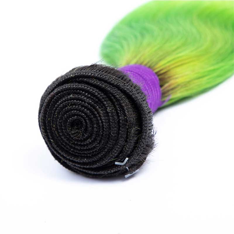 #T1B/Green Body Wave Remy Human Hair Bundles Sew In Weave Bundles Brazilian Bundle Deals
