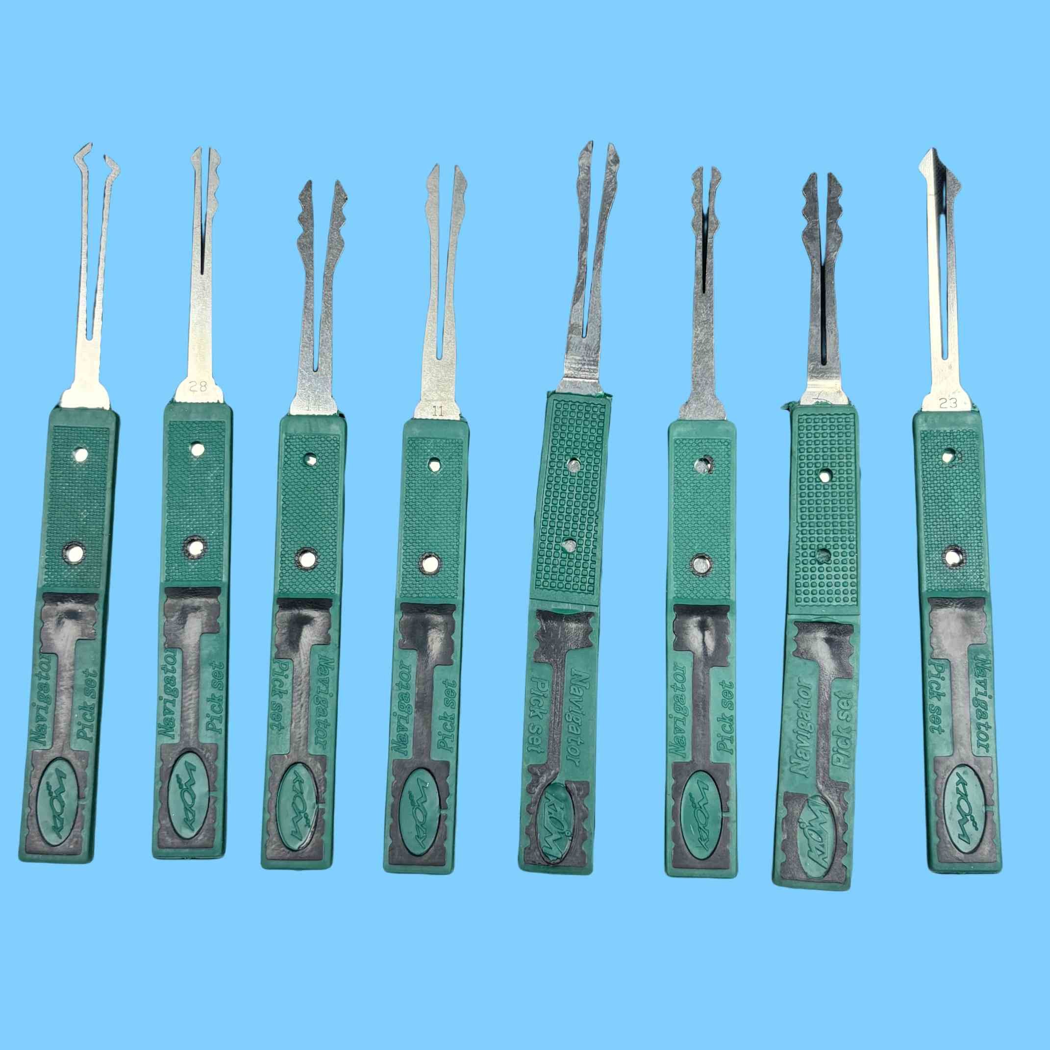 38pcs Locksmithing Tools Locksmith Door Lock Pick Set Portable