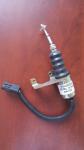 Flameout solenoid valve for diesel engine