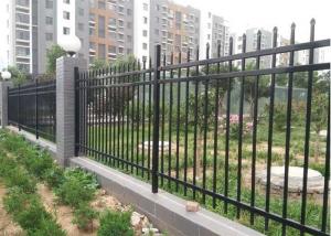 Quality Full Galvanization Tubular Steel Fence 65*65mm Metal Rod Fence wholesale