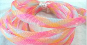 Quality Colorful PET Expandable Braided Sleeving -50°C ~ 150°C Working temperature wholesale