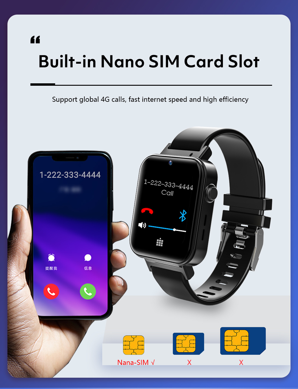 1.75inch 320 * 385 Resolution 1.5 Hour Charging Time Face Recognition Video Chat 4G S21 Smart Watch for Weather Monitoring
