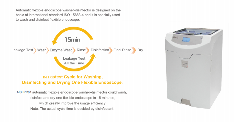 Factory price for the Hospital Automatic flexible endoscope washer disinfector