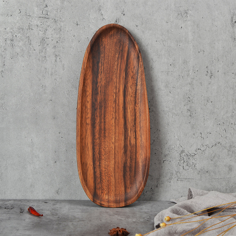 Solid Wood Carving Trays and Elegant Fruit Baskets for Long-Lasting Kitchen Utensils