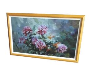 Quality Wooden Frame 21.5 Inch 22 Inch LED LCD Video Photo Display WIFI 4G Network wholesale