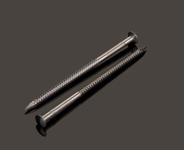 2.5X50MM Oval Head 304 Stainless Steel Ring Shank Nails