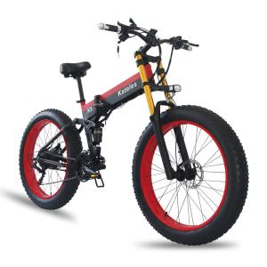 Quality High Quality 26x4.0 inch Fat Tire Folding E-Bike 1000W Motor 13AH Lithium Battery 21-Speed Electric Bike Drop Shipping Available wholesale