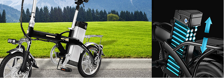 Deep Cycle 48V 17.5Ah Lithium Ion Battery Pack For Electric Bike