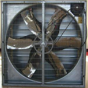 Quality 1380mm Galvanized Air Ventilation Fan , 36/48/50/55 Inch Axial Flow Fan wholesale
