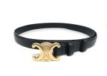 Alloy Buckle Automatic Sliding 2.5CM Lady Leather Belt