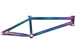 20 Inch BMX Bicycle Rainbow Frame Oil Slick Full crmo Top Tube 20.75"RC 336mm