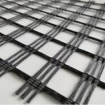 Road Construction Fiberglass Geogrid With 0.2mm-4mm Thickness