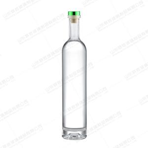 Quality Hot Stamping Glass Bottle in Liquor with Painted Surface wholesale
