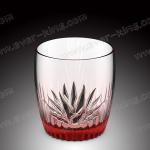 Custom Soda Lime Drinking Beer Glass Round Shaped