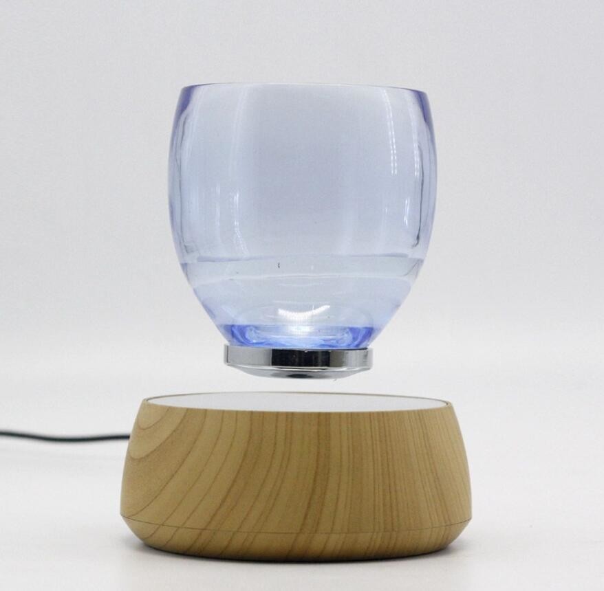 360 rotating magnetic floating bottom coffee cup water cup