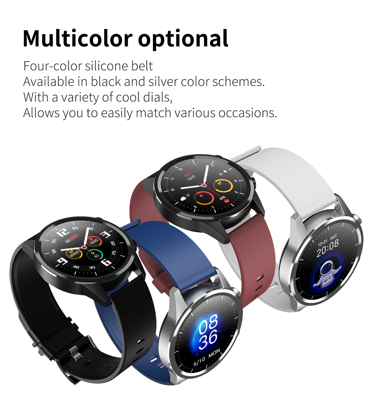 HL35 Smartwatch Customized Waterproof Sports Multi Functional For Huwei Heart Rate Monitor F35