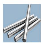 Hairline Round Stainless Steel Rod Bar 4000mm 5800mm 200 Series 300 Series