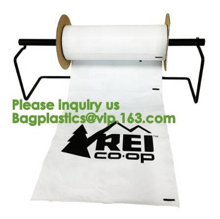 1.5 mil Pre-Opened Plastic Bags for Auto Bagging Machines,Clear Pre-Opened Poly Auto Bags for Packaging Machines bagease