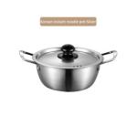Kitchen Gold Instant Noodle Pot Home Use Stainless Steel Material