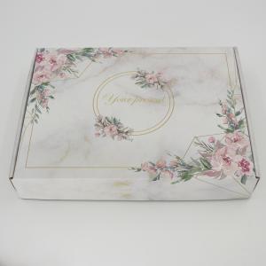 Quality Customized Luxury Valentine's Day Corrugated gift box Folding Packaging Cosmetics Clothing Packaging Box wholesale