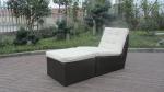 2pcs rattan stationary sofa set