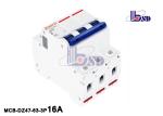 Industrial 16 amp Mini Circuit Breaker 3 Pole Type C Circuit Breaker
