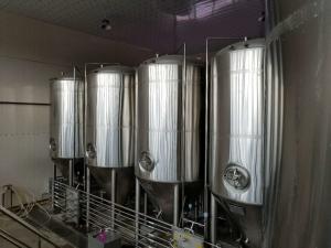 Quality Brand New Stainless Steel Brewing Tanks , 10000L Beer Fermentation wholesale
