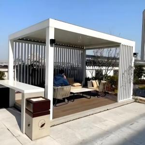 Quality Elevate Your Outdoor Space with Durable Aluminum Metal Pergolas wholesale