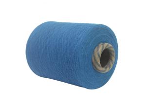 Quality Poly Blended Thick Recycled Cotton Yarn NM10 NM14 Dyed Color for Glove wholesale