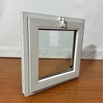 PVC Hung Window Customized Product Good Sealing Double Tempered Glass