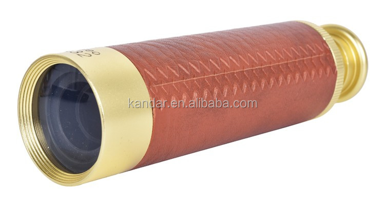 181g Monocular Nautical Handheld Brass Spyglass Expandable 26x32 Telescope for Optics