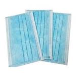 Ears Wearing Disposable Mouth Mask , Triple Layer Mask High Filtering Rate