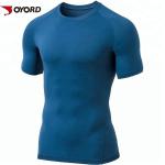Wrinkle Resistence Long Sleeve Swim Shirt , Full Body Rash Guard Sport- Clothes