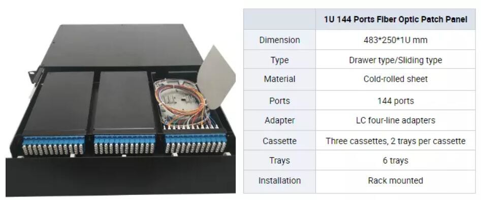 Fiber Optical Distribution Frame Adaptor Terminating Type ODF High Performance