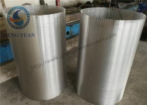 Quality 304 SS Johnson Screens Groundwater And Wells V Shape For Drum FIlter wholesale
